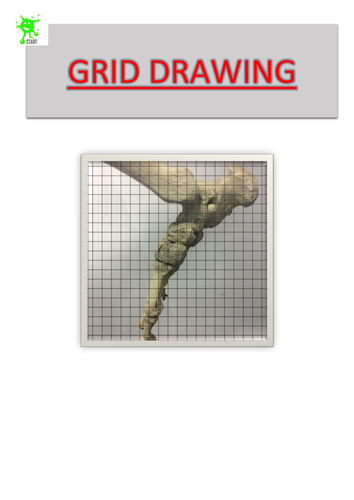 Art. Grid Drawing. Foot bones 2
