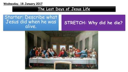 1.4 The Last Days of Jesus' Life - Christian Beliefs - NEW Edexcel GCSE