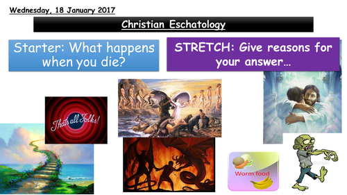 1.6 Christian Eschatology - Christian Beliefs - New Edexcel GCSE