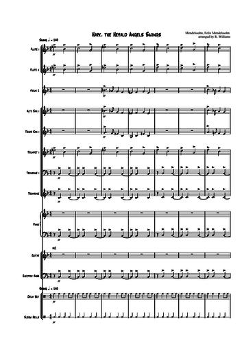 Hark the Herald Angels Swings