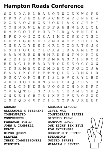 Hampton Roads Conference Word Search