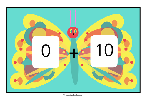 The Very Hungry Caterpillar - Number Bonds to 10