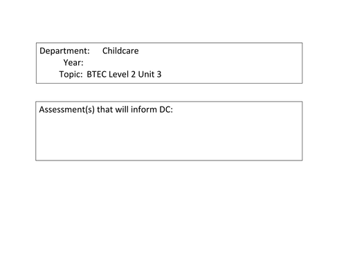 Level 2 - CPLD - Unit 3 SOW