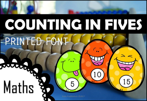 counting-in-fives-teaching-resources