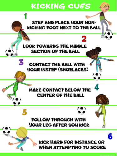 PE Poster: Kicking Cues