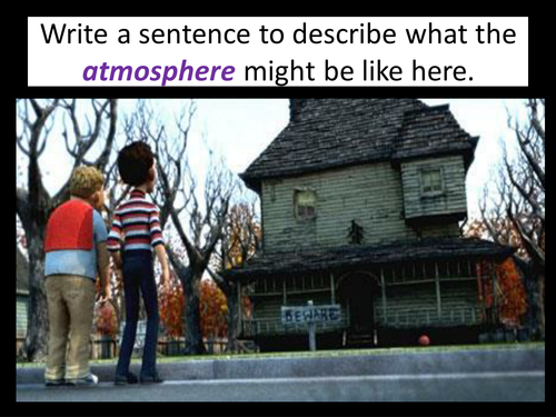 key stage 3 writing ghost stories high ability