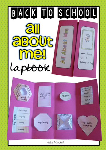 All About Me Lapbook
