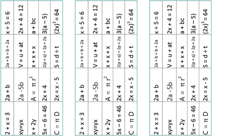 Simplifying Expressions Addition and Subtraction