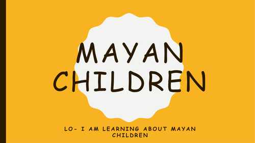 Mayan  children