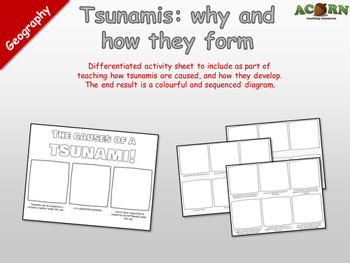 Geography - Natural Hazards - How tsunamis occur