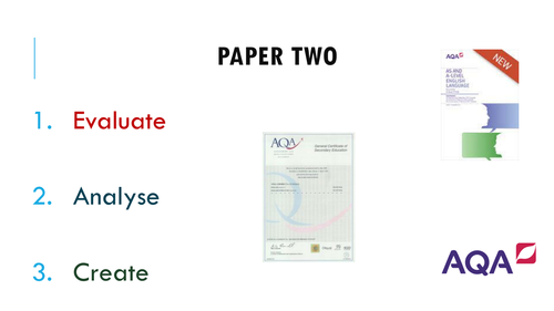 English Language A Level Paper Two: The Analysis Question