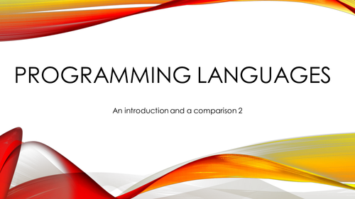 GCSE Computer Science 9-1 Translators & Language Facilitators - Lesson 2