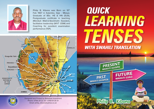 QUICK LEARNING TENSES -With Swahili Translation.