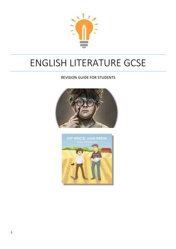 GCSE English Literature Guide