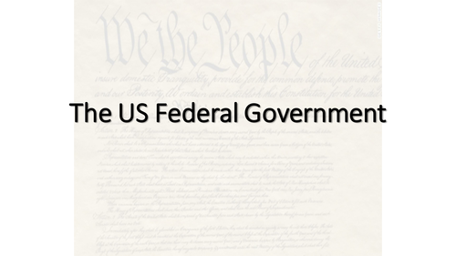 US Federal Government