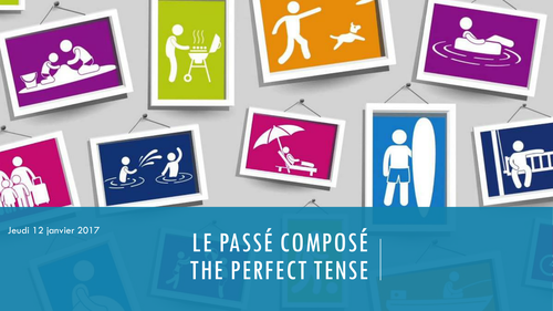 New AQA GCSE French , le week-end , perfect tense