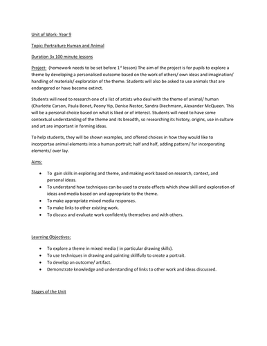 Para-human portraits S.O.W