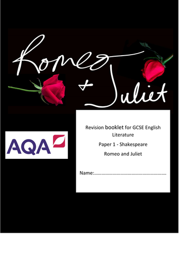 NEW GCSE (9-1) ENGLISH LITERATURE AQA REVISION BOOKLET - PAPER 1 SHAKESPEARE