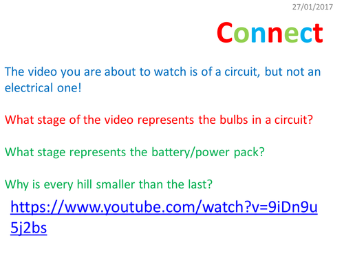 Series Circuits - Lesson 8 - Electricity Topic - AQA Physics 2106 Spec PPT