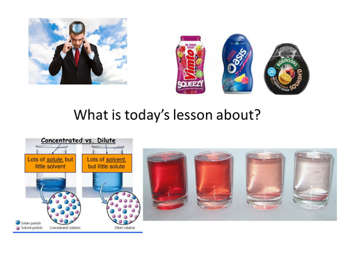 Rates of Reaction - Concentration