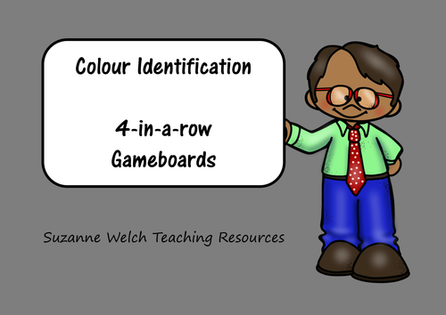 Colour Identification - 4 in a row gameboard