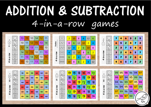 Addition and Subtraction Math Games