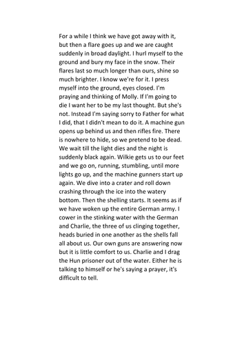 PRIVATE PEACEFUL - EXTRACT ANALYSIS