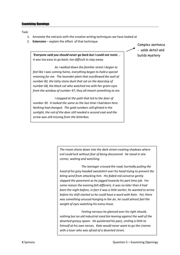 Aqa english language paper 1 model answers 2019 picture