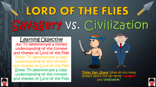 Lord of the Flies: Savagery vs. Civilization