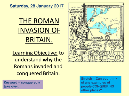 Why the Romans invaded Britain
