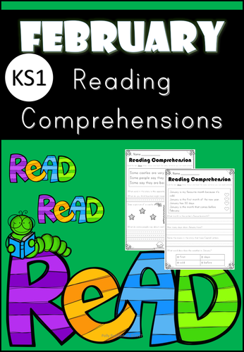 Reading Comprehensions (February Themed) for Key Stage 1