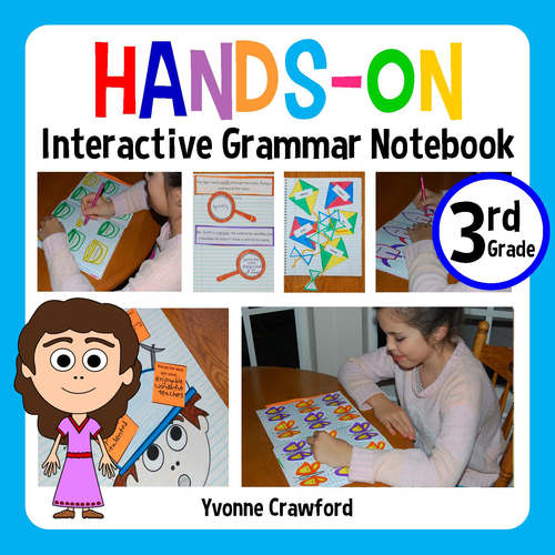 Interactive Grammar Notebook Third Grade Common Core