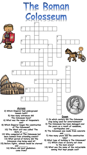 Roman Colosseum Crossword