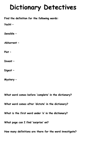 Writing a descriptive setting | Teaching Resources