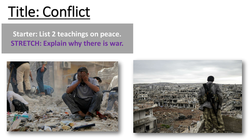 4.3 Conflict - Peace and Conflict - New Edexcel Islam