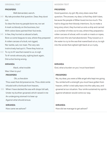 THE TEMPEST - A FULL KS3 SCHEME