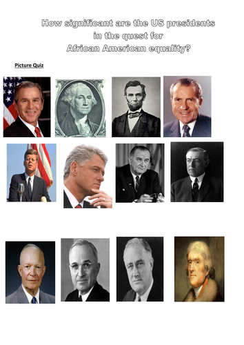 US presidents and the Civil Rights movement