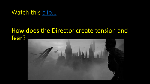 Lesson - How JK Rowling uses language to create fear