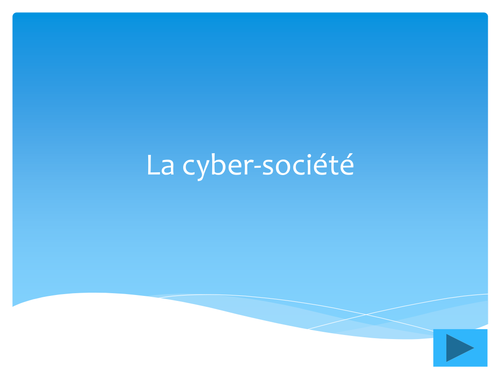 AQA AS French: La cyber-société