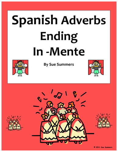 Adverbs -Mente Reference and Practice - Spanish Adverbs