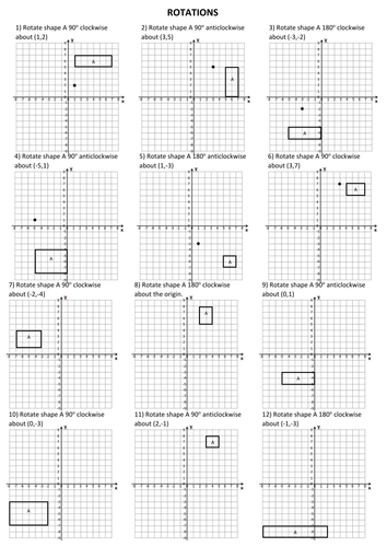 rotations-worksheet-teaching-resources