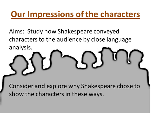 Othello/ Cassio/Iago - Character Analysis