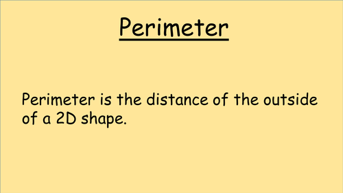 Perimeter powerpoint