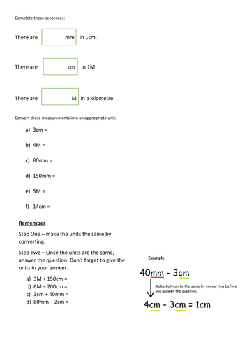 Converting and adding measure sheet Y3