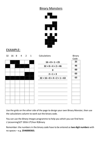 Binary Images Task