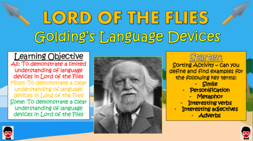 Lord of the Flies: Golding's Language Devices