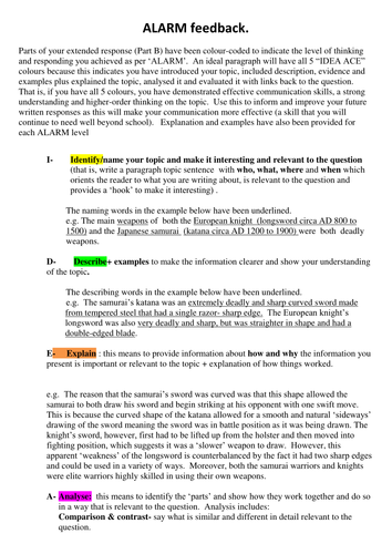 example 4 essay paragraph Response by Scaffold Planning and Tips Essay/Extended