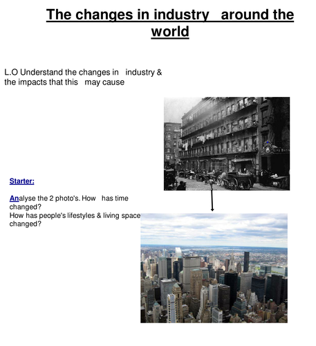 Employment and how it is changing