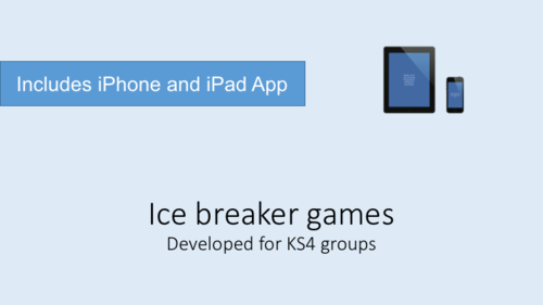 Ice Breaker Games for KS4