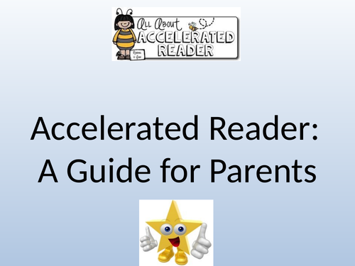 Accelerated Reader Presentation For Parents